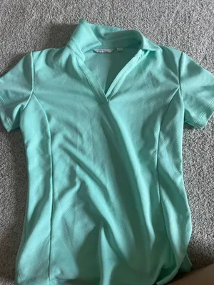 Lady Hagen Blue Golf Shirt thumbnail 1