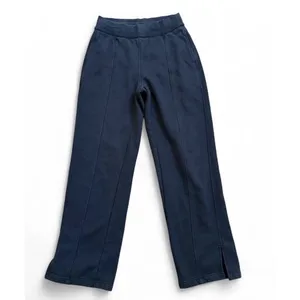 Alo Yoga High-Waist Free Time Straight Leg Sweatpants Wide Leg Women XS Heavy thumbnail 5