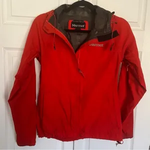 Red Orange Women's Marmot Minimalist Jacket Size XS thumbnail 6