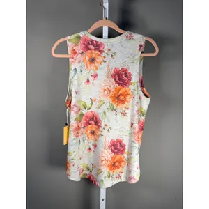 PJ‎ Salvage Brunch in Bed Floral Tank Top Sleepwear Lounge Cottagecore NWT thumbnail 7