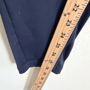 Athleta Peak Hybrid Fleece Tight Leggings Womens Large Navy Blue Outdoor Camping thumbnail 14