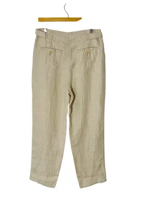 SUNDANCE Linen Pinstripe Trouser Pants thumbnail 4