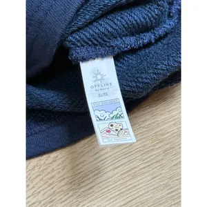 EUC Aerie Offline long sleeve blue cinch front terrycloth sweatshirt Cropped XL thumbnail 8