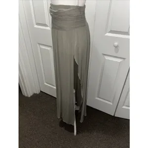 Happily Grey Women’s Sage Pull-On Side Slit Maxi Skirt Size S High Waisted thumbnail 7