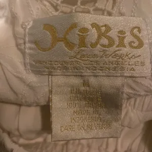 HiBis 2 piece set White Size M thumbnail 3