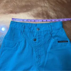Rocky Mountain Clothing Turquoise High rise Jeans size 25” bare back riding thumbnail 8