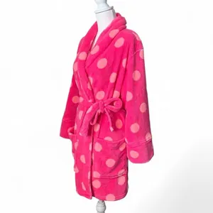 PINK Victoria’s Secret Polka Dot Robe thumbnail 3