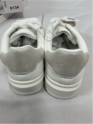 Womans New In Box A New Day Peggy Lace Up Low Top Sneakers 7 White thumbnail 3