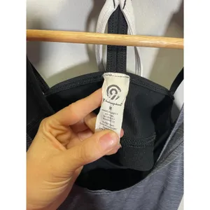 Champion Tank Top Women Medium Grey Built-in Bra Space Dye Athletic Gym Yoga thumbnail 3