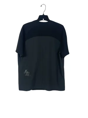 FIGS Disney Mickey Mouse Scrub Top Raglan Black Healthcare L NWT thumbnail 4