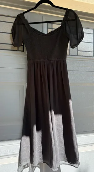 Hollister Black Midi Dress thumbnail 2