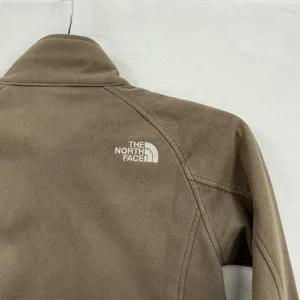The North Face Tan and White Fleece Jacket 590 thumbnail 6