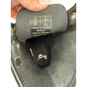 Dr Martens Zavala Boots Women’s 7 Black Patent Leather 8 Eye Combat Docs Grunge thumbnail 6