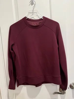 VARLEY‎ Zosia Midlayer Crewneck Sweatshirt in Sassafras size Small thumbnail 3