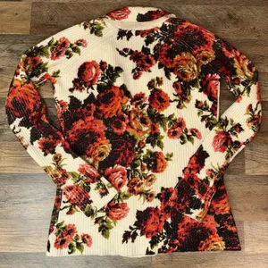 Anthropologie Miss Rosie Cardigan Womens M Floral Sleeping On Snow Wool No Belt thumbnail 5