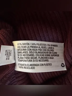 Target A New Day NWT Burgundy Ribbed Long Sleeve Knit Dress M thumbnail 6