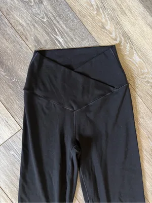 OFFLINE By Aerie Real Me High Waisted Crossover Flare Leggings thumbnail 3
