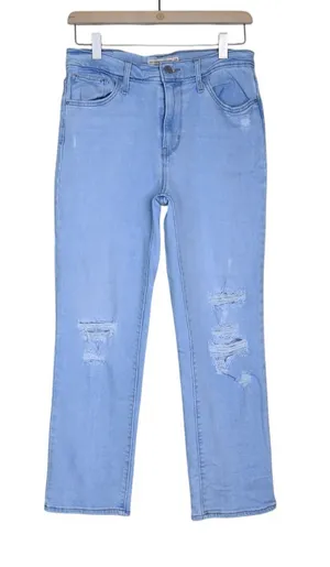 Levi's Women's 724 High Rise Straight Crop Jean Size 29 thumbnail 1
