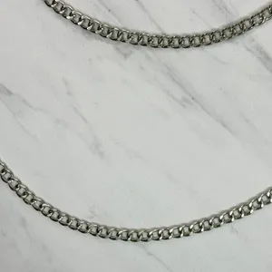 Draped Silver Chain Pants Chain Triple Strand Punk Y2K ✨ thumbnail 6