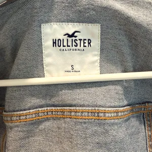 Hollister Womens S Hooded Denim Jacket Button Closure Blue Gray thumbnail 7