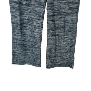 Nike Dri Fit Heathered Blue Wide Leg Athletic Workout Leggings Women Sz M thumbnail 4