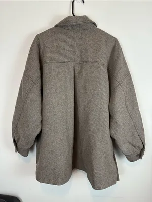 Free People Jessica Shirt Jacket Size L thumbnail 5