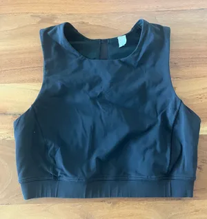 Lululemon Black High Neck Bra thumbnail 1