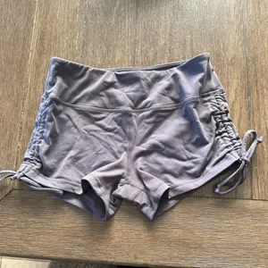 SAVAGE Women's Gray Shorts RUCHED PULL STRING SIZE LARGE thumbnail 2