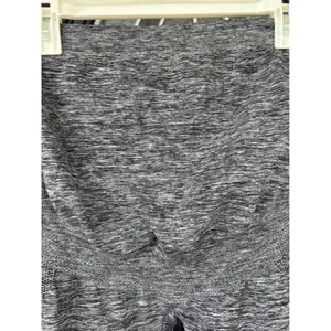 Momcozy Womens XL Gray‎ Space Dye Over the Belly Maternity Leggings Seamless thumbnail 4