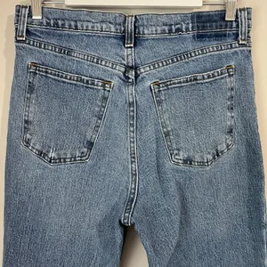 Abercrombie & Fitch Jeans Women's 12/31 90s Straight Ultra High Rise‎ Raw Hem thumbnail 6