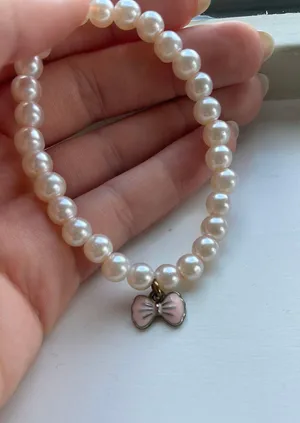 Loveshackfancy pearl bracelet  thumbnail 3