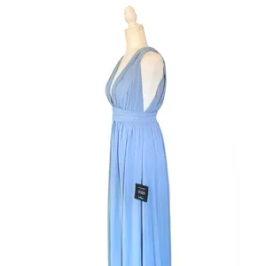 NWT Lulus Heavenly Hues Light Blue Maxi Dress Size Small thumbnail 4