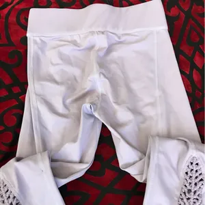 CARBON 38 Tanjung macrame crochet high waist compression leggings sz small EUC thumbnail 2