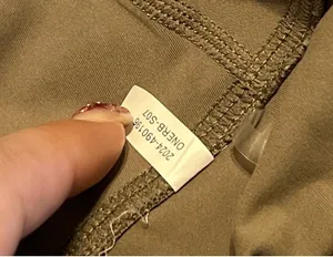 Oner Active Olive Brown High-Rise Bike Shorts thumbnail 5