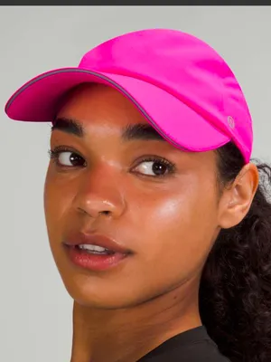 LULULEMON  HOT PINK BASEBALL CAP S/M thumbnail 1