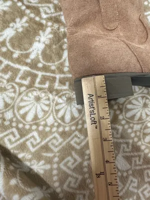 Suede like Ankle Western Boots in Tan - Women's Stylish Comfort thumbnail 11