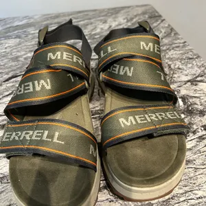 Merrell Olive and Orange Strap Sandals thumbnail 4