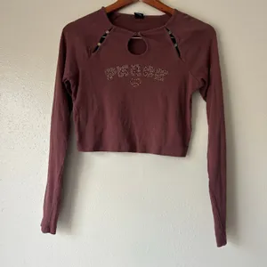 Urban Outfitters Y2K Style Peace Crop Top Size Large thumbnail 5