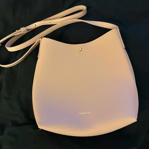 Samara Vegan Leather crossbody bag Pink thumbnail 1