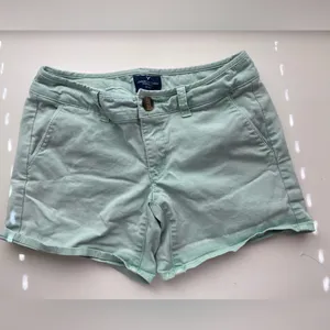 American Eagle Mid Stretch Teal Women’s Shorts size 0 thumbnail 9