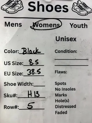 Skechers D'Lux Walker SR Ugina Shoes Women's 8.5 Black Slip On 108175-BLKS thumbnail 9