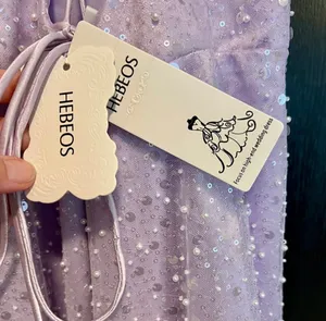 Hebeos Purple Prom Dress thumbnail 2