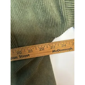 PrettyGarden Chic Women’s Medium Olive Green Corduroy Shacket Snap Front Pockets thumbnail 4