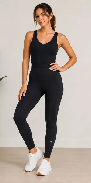 Fabletics Jumpsuit Womens Small Full Length Workout Athletic‎ Gym Activewear thumbnail 1