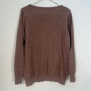 Old Navy Vintage Fox Sweater Size Large Crew Neck thumbnail 5