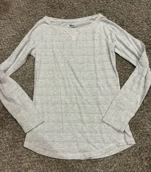 Grey Long sleeve Top Size L thumbnail 1