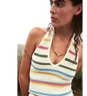 Crochet Halter Top thumbnail 2