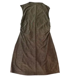 Reformation Sparkly Knit Alden Dress. Bodycon Metallic Sleeveless Party Mini XL thumbnail 4