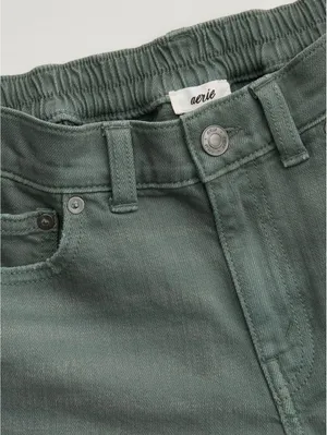 AE Aerie Daydream Denim Short American Eagle NWT Royal Palm XS thumbnail 4