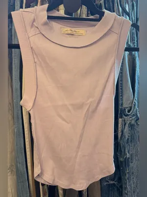 NWOT Free People We The Free Kate Tank - Frost Lavender purple - XS thumbnail 6